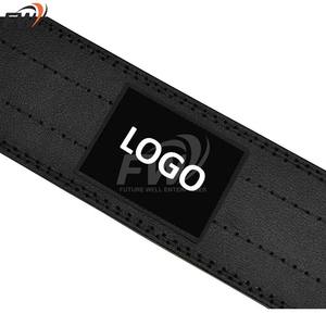 Cinturón de Cuero de Alta Calidad con Diseño de Logotipo Personalizado para Fitness, Nuevo Cinturón de Potencia para Entrenamiento y Levantamiento de Pesas en el Gimnasio, en Venta - Product Image 3