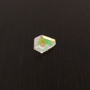 Gema Sintética (Creada en Laboratorio) de Corte Geométrico Normal Arcoíris Indio, Doble Gema de 10x16 mm, 7.2 Quilates para Joyería - Product Image 3