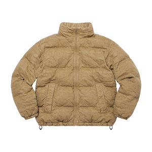 Cropped Puffer Wholesale Custom Long Puffer <b>Mens</b> Puffer <b>Jacket</b> for US Stores Factory Price Low MOQ <b>S</b>-3XL - Product Image 4