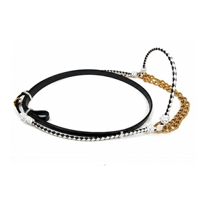Premium Dressage <b>Horse</b> Riding Halter Genuine Leather <b>Brass</b> Chain Waterproof Adjustable Customizable Size Comfortable Fit Custom - Product Image 1