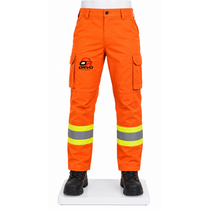 กางเกงทำงาน ORVO Sports รุ่น Unisex สีเทาเข้ม มีกระเป๋าใส่เครื่องมือ ระบายอากาศได้ดี ได้รับการรับรองมาตรฐาน CE ทนต่อการเสียดสี ผลิตจากโพลีเอสเตอร์/คอตตอน - Product Image 5