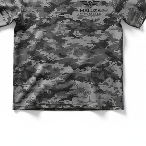 T-shirt de chasse camouflage tendance, style streetwear, tissu performant, design hybride pour un style de vie en plein air et le trekking - Product Image 4