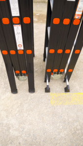 บันไดอลูมิเนียมพับได้ 4 ตอน คุณภาพดี ยี่ห้อ Nikawa รุ่น EN131 NVLG-45 ขนาด 12 ฟุต ปรับได้หลายระดับ - Product Image 4