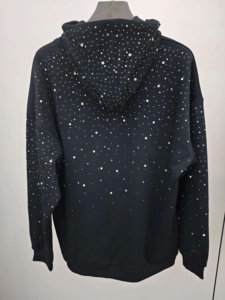 เสื้อฮู้ดดี้ปักโลโก้ตามสั่งสำหรับผู้ชาย ขายส่งจากโรงงานผู้ผลิตเสื้อฮู้ดดี้ จัดหาจำนวนมาก - Product Image 2