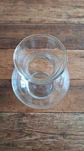 <b>Clear</b> Glass Modern Luxury Handmade Lead-Free Tabletop <b>Vase</b> Decorative Flower Centerpiece for Wedding Home Decor - Product Image 2
