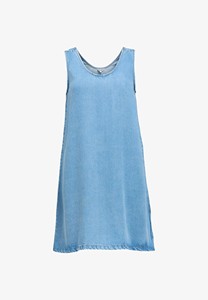 Manufacturer Custom High Quality Women Casual Vintage A-Line <b>Denim</b> Cotton Summer/Winter Mandarin Collar Maxi Skinny Fit Full - Product Image 4