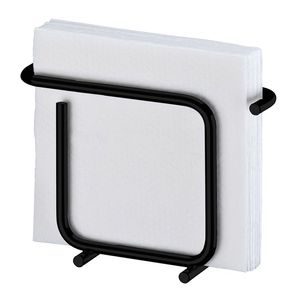 Porta servilletas de metal plateado de lujo con acabado metálico brillante y diseño atemporal para mesas de alta gastronomía. ¡Gran éxito de ventas! - Product Image 2