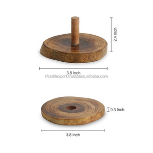 แผ่นรองแก้วและแผ่นรองไม้สไตล์คลาสสิกแบบรักษ์โลกจาก RF Crafts พร้อมเรซิ่นสำหรับตกแต่งบ้าน ปรับแต่งได้ - Product Image 2