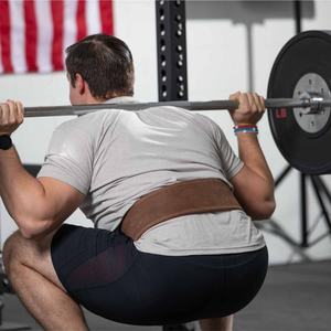 Ceinture de musculation professionnelle en cuir suédé de 4 pouces avec boucle à ardillon unique, durable, confortable et réglable pour le soutien quotidien de la taille en salle de sport - Product Image 6