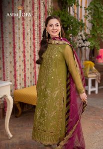 11. Robes de soirée pour femmes de haute qualité, style pakistanais, ensemble 3 pièces, broderie détaillée, taille et couleur personnalisées, pour mariage, Eid, occasions festives - Product Image 2
