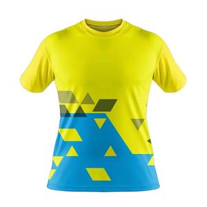 T-shirt de sport pour hommes Vêtements de tennis de table T-shirt imprimé Séchage rapide Stock d'uniformes de badminton pour femmes, en vrac - Product Image 1