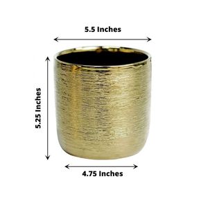 Jarrón de Hierro Premium para Decoración de Mesa de Comedor con Acabado Duradero y Atractivo Artístico Sofisticado - Product Image 6