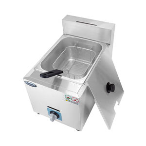 Friteuse à gaz Friteuse commerciale Frites Cuisson rapide Acier inoxydable 6 litres - Product Image 3