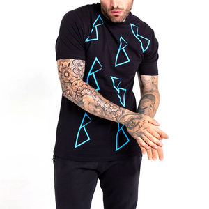 Fournisseur de tenues d'été en coton tricoté pour hommes, ensemble d'été élégant pour hommes, vêtements deux pièces, ensemble de sport d'été à séchage rapide pour hommes, vente en gros - Product Image 1