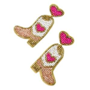 Boucles d'oreilles pendantes bohèmes tendance, faites à la main, élégantes, bijoux de mode pour femmes à prix avantageux - Product Image 4