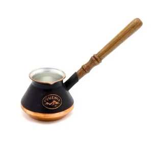 Cafetera Turca de Cobre ML Personalizada, Tetera de Metal con Asa de Madera, Cafeteras Otomanas, Más Vendida y de Última Tendencia - Product Image 5