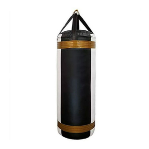 Sacos de Boxeo Profesionales de Cuero Genuino, Duraderos, Rellenos de Arena, para Entrenamiento Físico de Adultos - Product Image 1