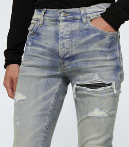 Pantalones Vaqueros Personalizados para Hombre, Corte Slim, Ligeramente Ajustados, Largos y Rectos - Product Image 4