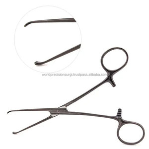 Pinces à tissus Allis colorées 6 pouces 4x5 dents, rétracteur chirurgical en acier inoxydable, ensemble d'instruments - Product Image 3