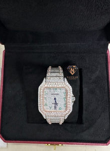 Elegant Moissanite <b>Diamond</b> Luxury <b>Watch</b> With Timeless Design Perfect <b>Watch</b> For Party and Wedding Wear <b>Watches</b> - Product Image 1