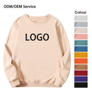 Sudadera con Forro y Bordado de Logotipo Personalizado, Sudadera Unisex con Cuello Redondo, Top de Felpa, Múltiples Colores, Tela de Algodón y Poliéster, Venta al Por Mayor - Product Image 2