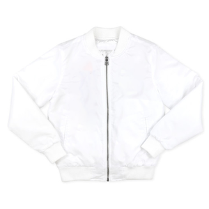 Customizable Casual Dyed V-neck Collar Varsity Spring Bomber <b>Jacket</b> Waterproof Breathable Silk/Cotton Greek Embroidered <b>Patches</b> - Product Image 1