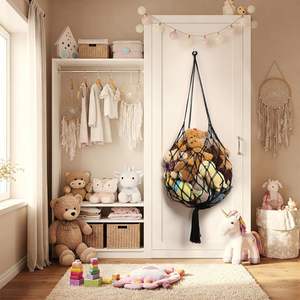 Elegante Hamaca de Macramé Estilo Boho, Organizador de Esquina de Cuerda de Algodón para Decoración del Hogar y Dormitorio - Product Image 5