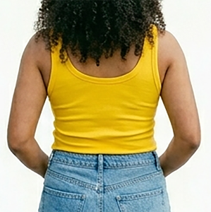 Camiseta sin mangas flexible y elegante para mujer, estilo moderno para exteriores - Product Image 2
