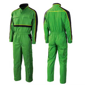 Combinaisons de sécurité haute visibilité en coton imperméable avec logo personnalisé, fermeture éclair aux jambes, qualité supérieure - Product Image 2