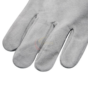 Guantes de Construcción de Piel de Cabra de Alta Calidad y Bajo Costo, Resistentes al Fuego y a Cortes, Equipo de Seguridad para Soldadura, Construcción, Mecánica y Conducción - Product Image 5