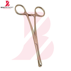 Pince chirurgicale réutilisable pour piercing, outil médical en acier inoxydable, poignée antidérapante, pointe de précision, sans rouille, pour nez, oreilles, lèvres - Product Image 4
