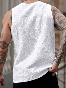 เสื้อกล้ามทรง Y-Back คุณภาพสูงสำหรับผู้ชาย ออกกำลังกาย เพาะกาย แบบสั่งทำได้ - Product Image 2