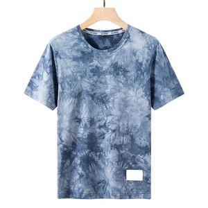 Wholesale Cotton Acid Wash T Shirt <b>Men</b> Streetwear Hip Hop Vintage Style Custom Logo Printed Washed Fashion Shirts - Product Image 3