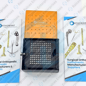 Tornillos Autoperforantes y Corticulares de 2.0mm, Caja de Almacenamiento de Aleación de Aluminio, Instrumento Quirúrgico Veterinario Ortopédico con Certificación CE - Product Image 2