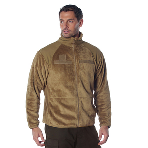 Men's Quarter-Zip Stand Collar <b>Fleece</b> <b>Jacket</b> Solid Color Casual Breathable Polyester Material Cotton <b>Lining</b> Regular Fit Winter - Product Image 2