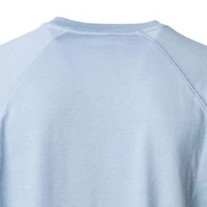 เสื้อสเวตเชิ้ตผ้าเทอร์รี่แบบสวม ยูนิเซ็กส์ น้ำหนักเบา ทรงหลวม ผ้าเนื้อบางเบา คอกลม แขนยาว สไตล์ลำลอง - Product Image 4