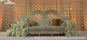 Juego de paredes de velas de Metal precioso para escenarios de recepción de boda decoración de pared de velas metálicas elegantes para un aspecto de escenario impresionante - Product Image 6