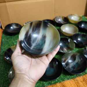 ชามทำมือจากเขาควายแท้สุดหรู สำหรับตกแต่งและเสิร์ฟอาหาร ราคาประหยัด - Product Image 1