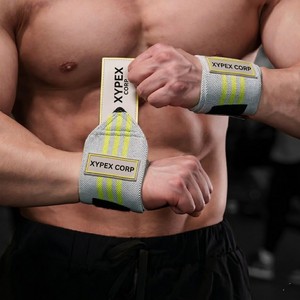 Bandes de soutien pour poignets personnalisées, respirantes, douces, légères, pliables, unisexes, pour la musculation, l'entraînement en salle de sport, la musculation - Product Image 2