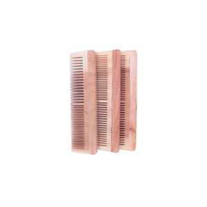 Peine de Bambú Ecológico Antiestático para Salón, Herramienta de Madera Biodegradable Natural para Desenredar y Masajear el Cuero Cabelludo - Product Image 3