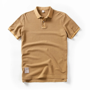 Fabricant de polos pour hommes, logo personnalisé, polo en coton piqué pour uniforme d'entreprise et vêtements promotionnels - Product Image 6