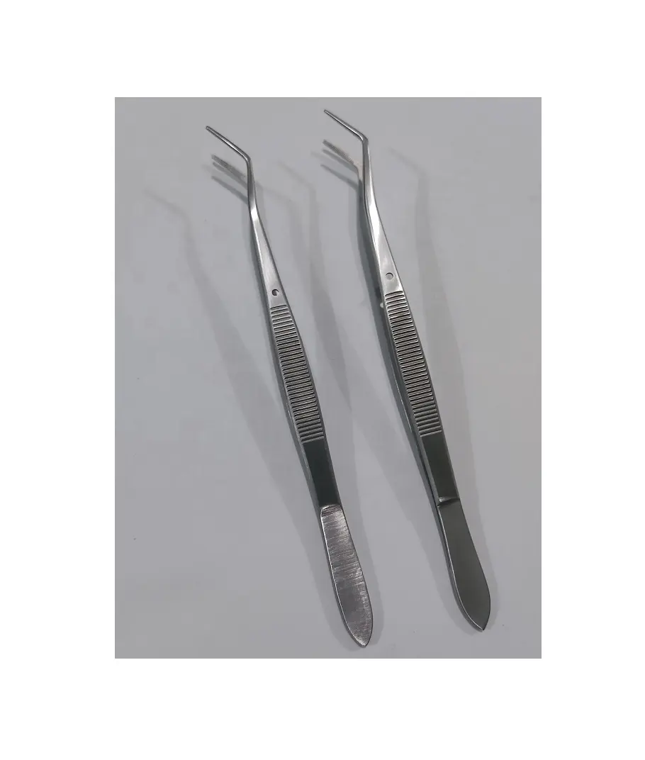 Meriam दंत कपास ड्रेसिंग चिमटी दंत चिकित्सा उपकरणों स्टेनलेस स्टील