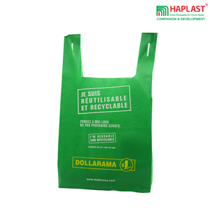 2025 Impresión de logotipo personalizado Bolsas de compras reutilizables ecológicas Capacidad duradera PP reciclado no tejido de Vietnam - Product Image 2