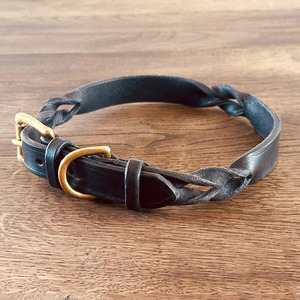 Wholesale Durable <b>Braided</b> Metal Dog Collar Offering comfort Flexibility Superior Performance Walks Customized Color/Size Four - Product Image 1