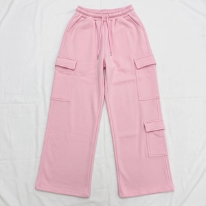 <b>Women</b> Plus Size Loose Casual Cotton Oversized Baggy High Waist Wide Leg Cargo <b>Joggers</b> Sweatpants - Product Image 1