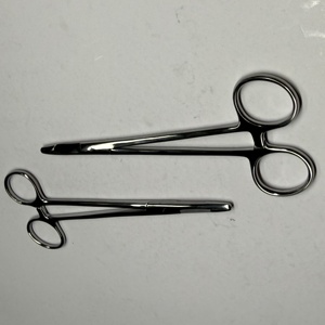 Pinzas de Bloqueo Manuales de Acero Inoxidable Dentavex, Punta Recta y Curva, Pinza Hemostática Quirúrgica Reutilizable, Instrumento de Precisión con Certificación CE - Product Image 5