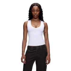 Camisetas sin Mangas de Algodón Puro con Cuello en V Profundo, Ajustadas y Moldeadoras, de Alta Calidad, Transpirables, para Mujer - Product Image 4