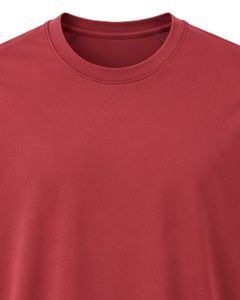 Manufacturer Custom <b>Red</b> Mens Quick Dry Sports T Shirt Breathable Polyester Gym Running Workout Activewear Plain Fitness Tee Top - Product Image 6