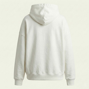 Custom <b>Drop</b> Shoulder Women Oversized Hoodie 100% Cotton Fleece Winter Lightweight Pullover Style Full Sleeves Customized Logo - Product Image 4