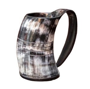 Taza de cuerno para beber vikingo personalizada Juego de tronos Cuerno medieval Tankard Copa de cuerno Los mejores padrinos de boda Taza al mejor precio - Product Image 3